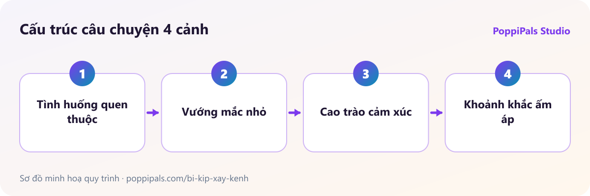 Cấu trúc câu chuyện 4 cảnh