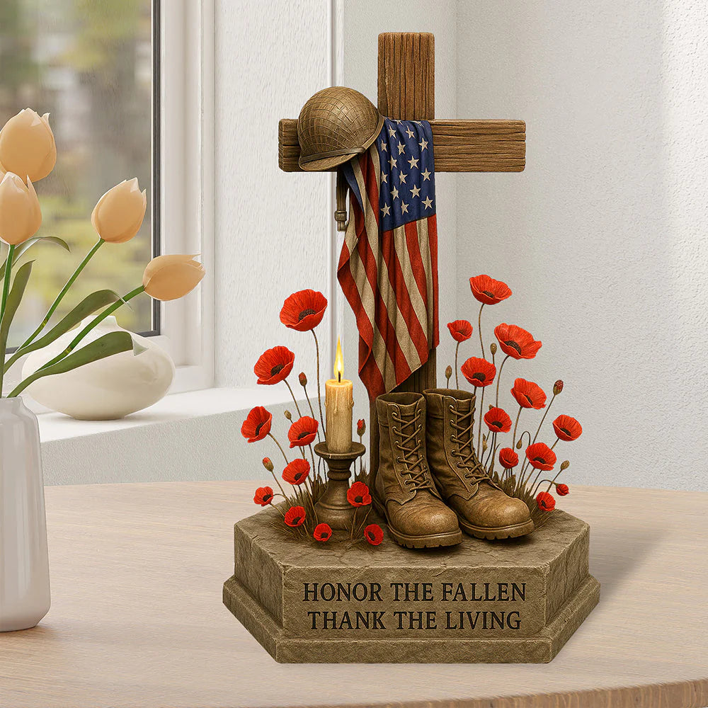 Memorial Day Acrylic Plaque Personalized Gifts For Veteran