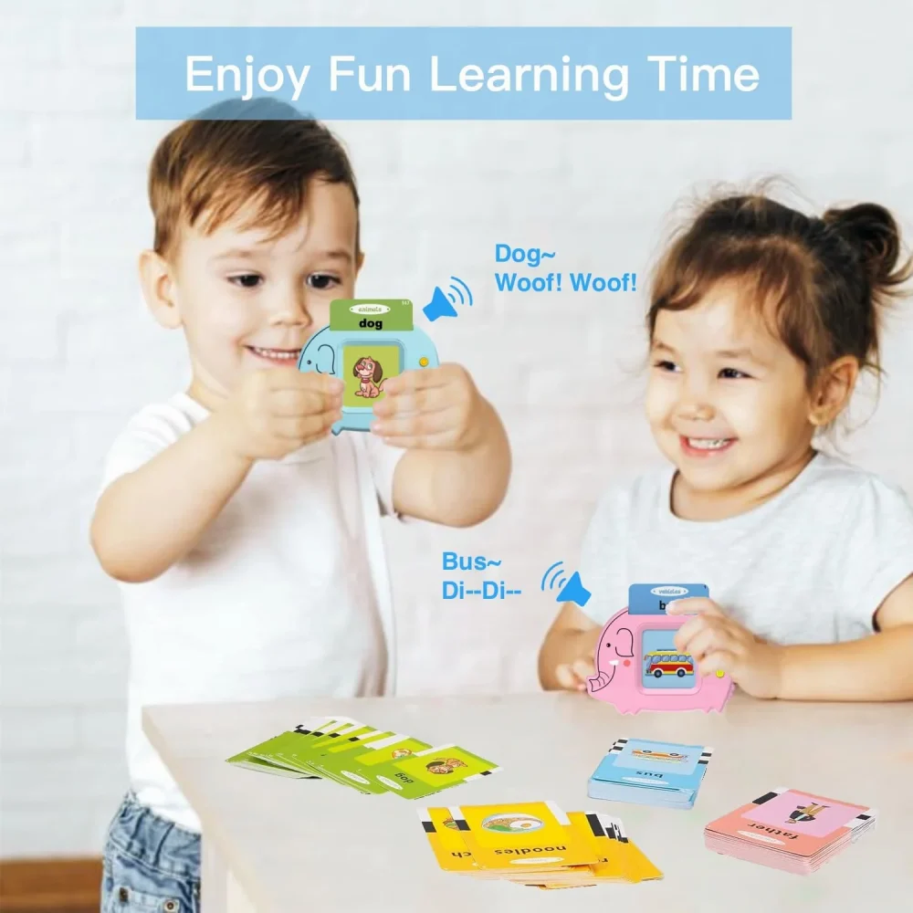 Talking Flash Cards – Interactive Speech Therapy & Montessori Educational Toy - Image 7