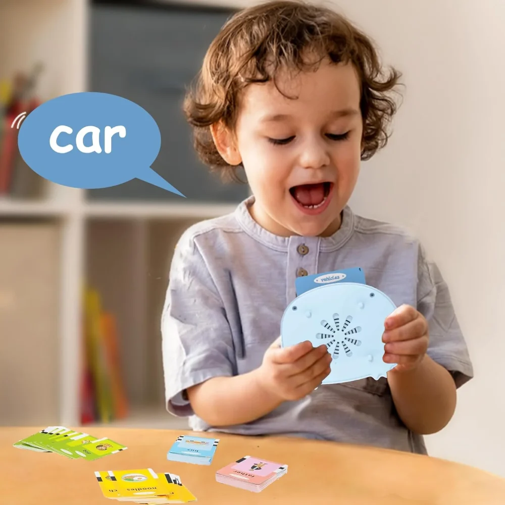 Talking Flash Cards – Interactive Speech Therapy & Montessori Educational Toy - Image 6