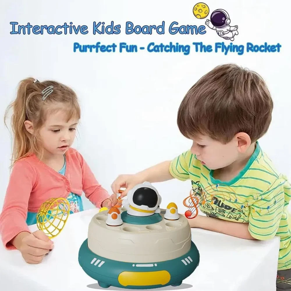 Rocket and Catch Toy Table Game – Family Fun & Learning for Kids - Image 7