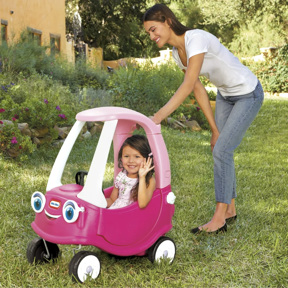 Little Tikes Princess Cozy Coupe Ride-On, Pink, for Ages 1 to 5 Years - Image 5