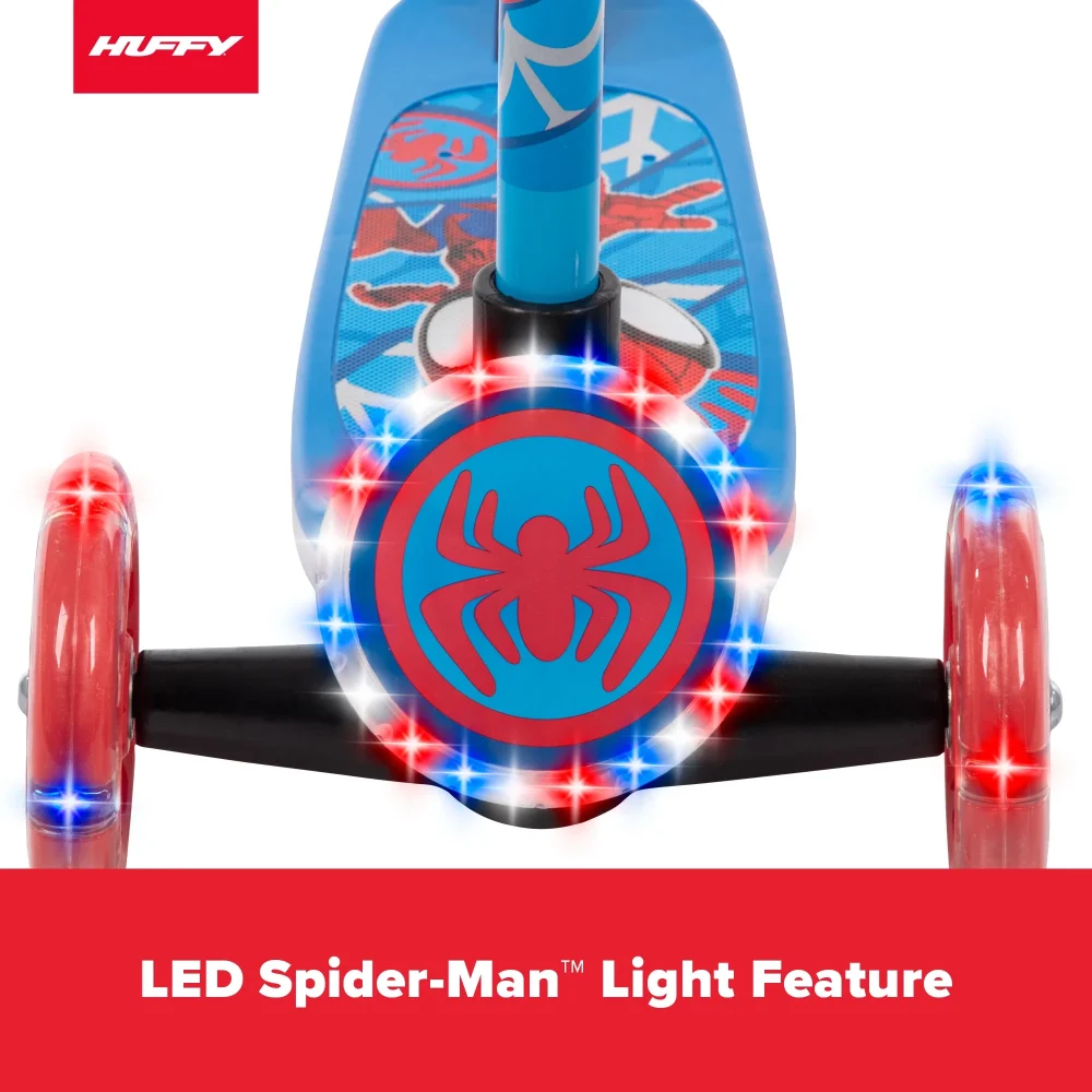 Huffy Marvel Spidey Toddler Scooter – Lights & Sounds, 3+ - Image 4