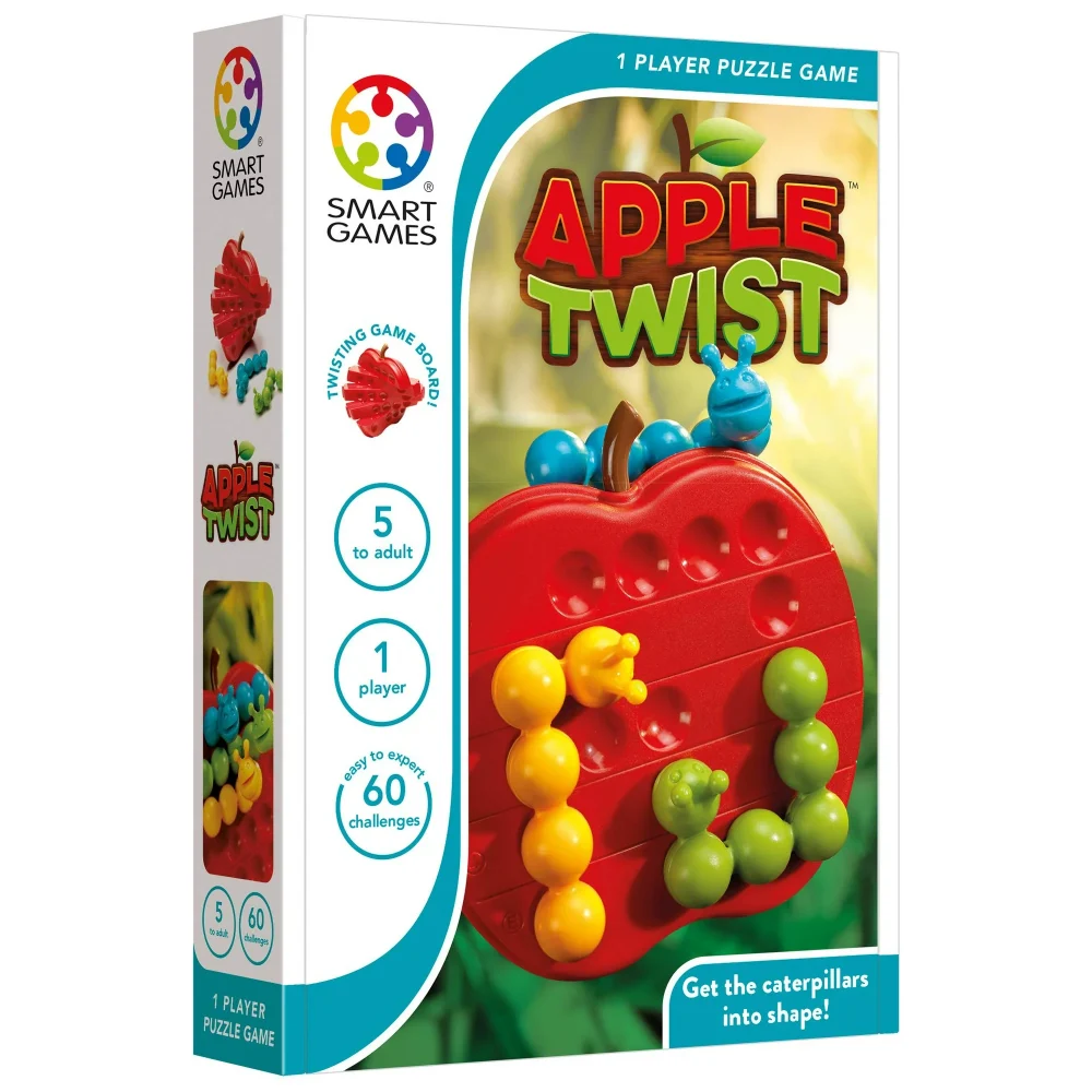 SmartGames Apple Twist Travel Puzzle Game, 60 Challenges, Ages 5+ - Image 6