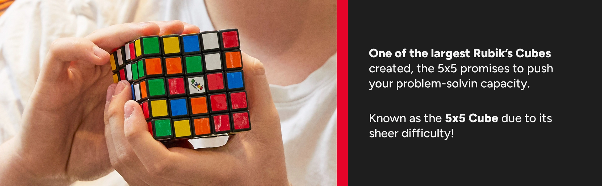 Rubik’s Cube Professor, 5&#215;5 Brain Teaser